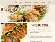 Tablet Screenshot of karmawestford.com